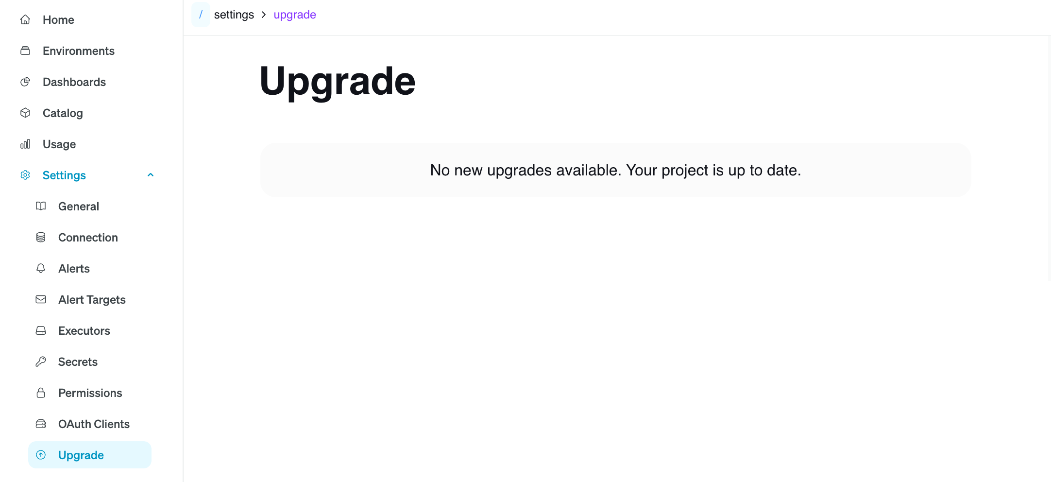 Tobiko Cloud Upgrade Already Up-to-Date